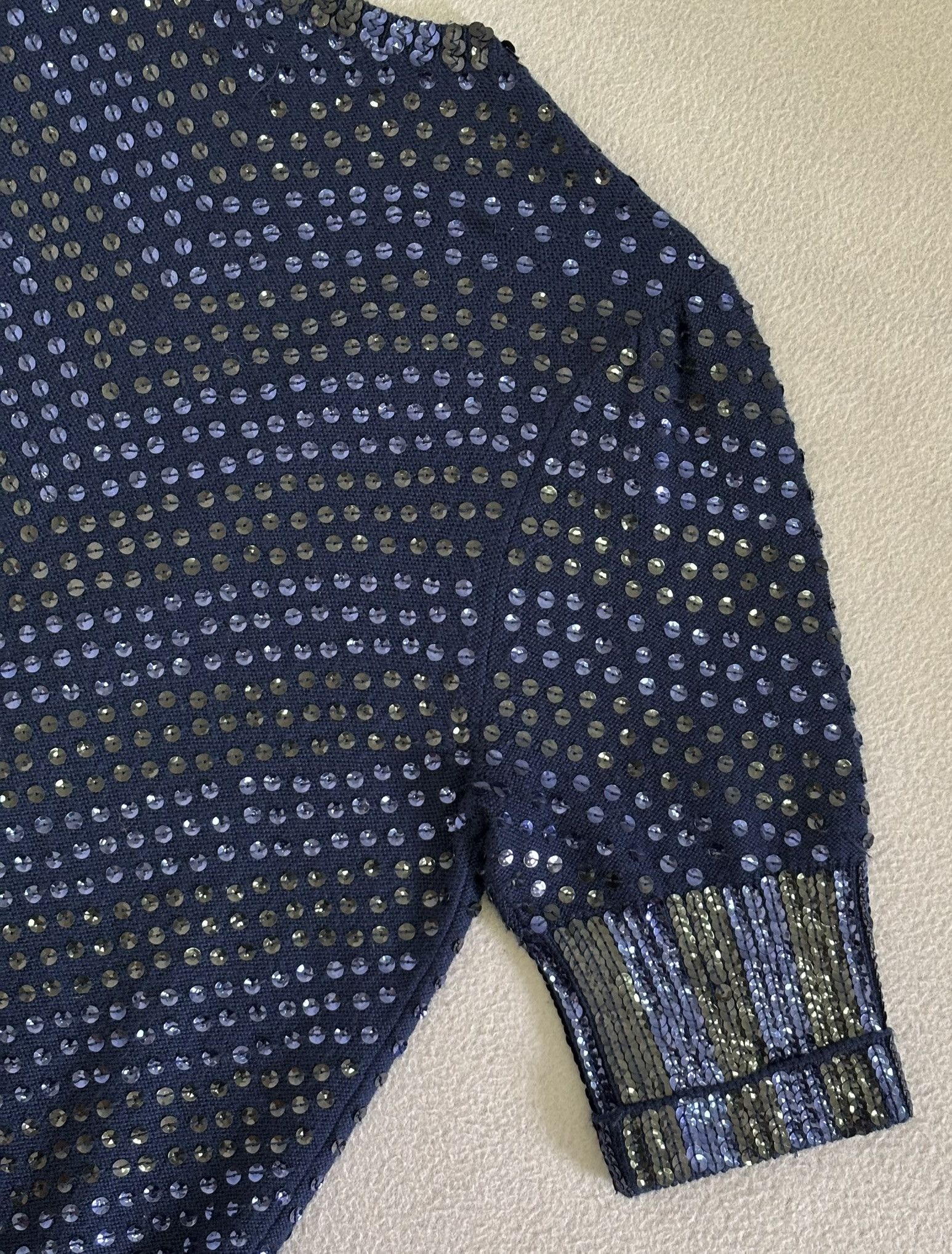 Marc by Marc Jacobs Marc By Marc Jacobs 100%Wool Cardigan Sequins Medium Size M / US 6-8 / IT 42-44 - 10 Thumbnail