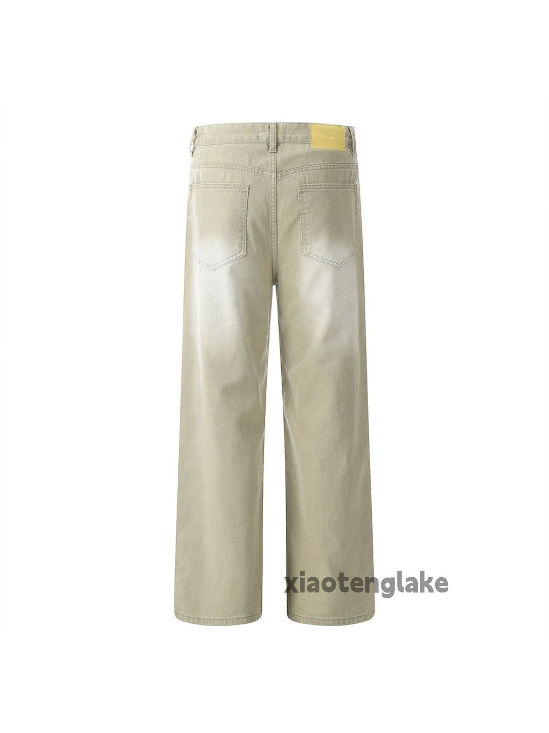 Jean Unisex dance skate hiphop washed faded cleanfit jeans Size US 32 / EU 48 - 4 Thumbnail
