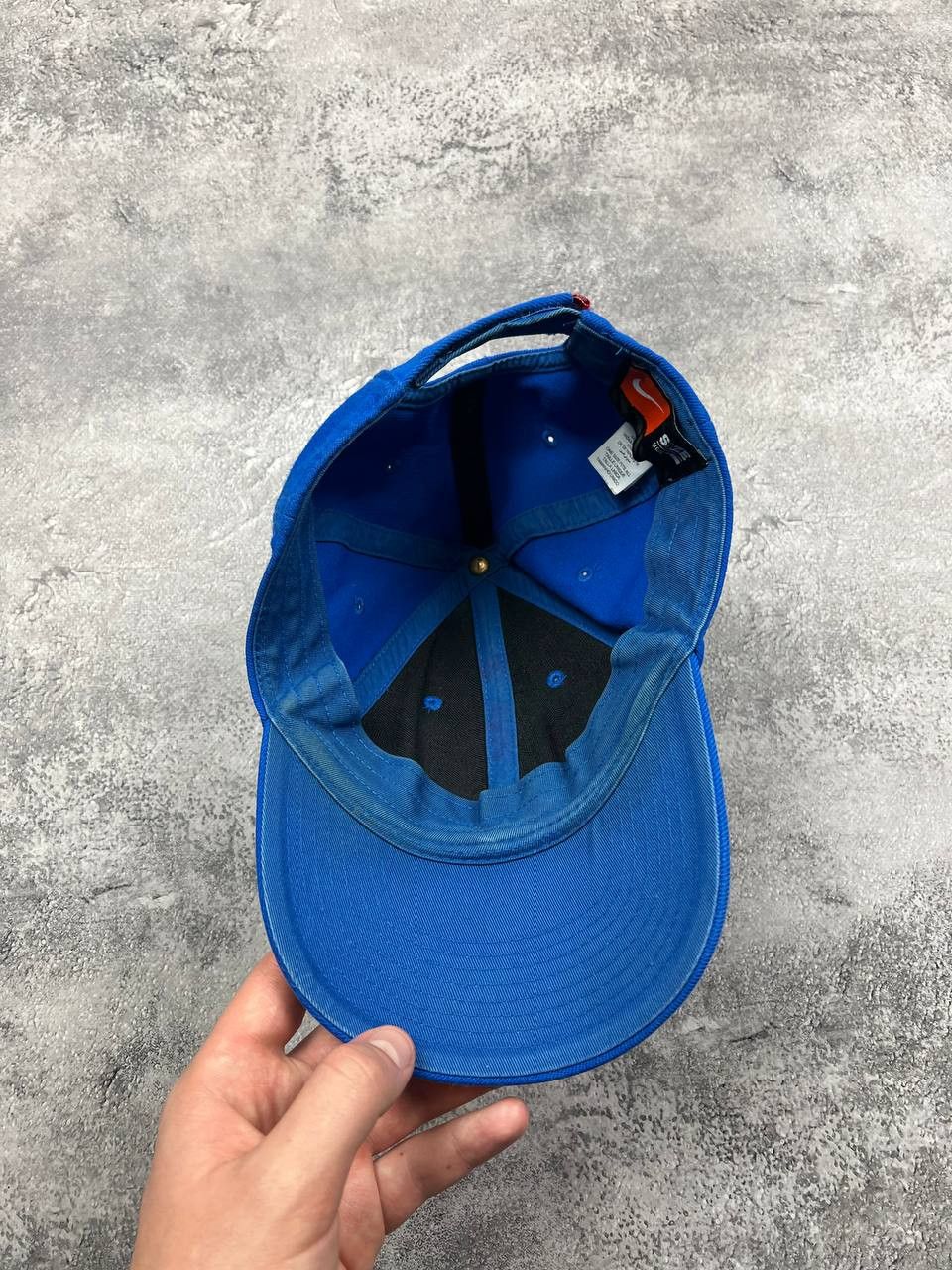 Nike Vintage Nike Cap Swoosh Logo Hat Size ONE SIZE - 6 Thumbnail