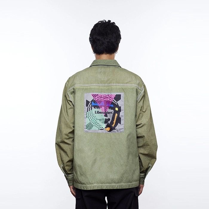 Liberaiders LIBERAIDERS SS20 PSYCHEDELIC BDU OLIVE JACKET Size US L / EU 52-54 / 3 - 1 Thumbnail