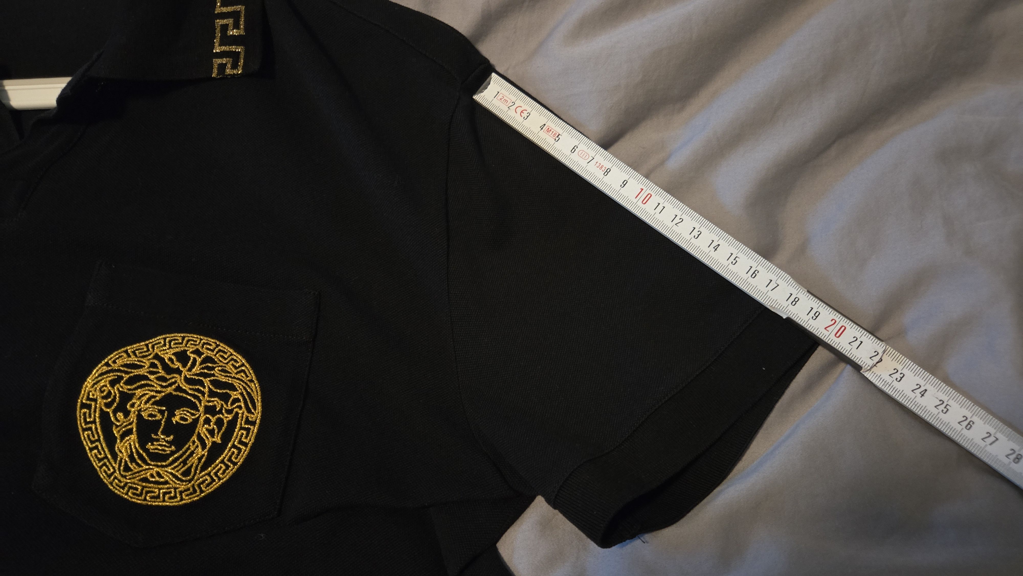 Versace Versace Black and Gold Polo Size US XS / EU 42 / 0 - 15 Thumbnail