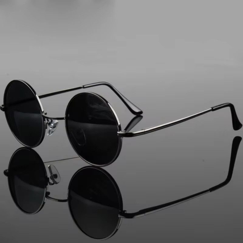 Jewelry Retro Round Polarized Sunglasses Size ONE SIZE - 3 Thumbnail