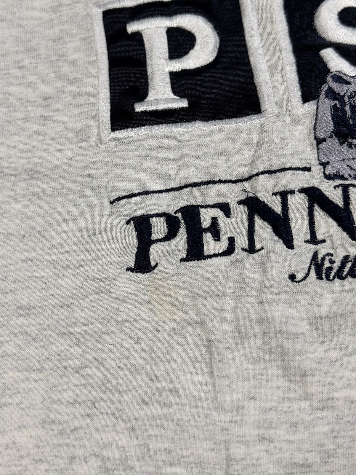 NCAA Vintage 90s Penn State University Single Stitch T-Shirt PSU Size US M / EU 48-50 / 2 - 8 Thumbnail