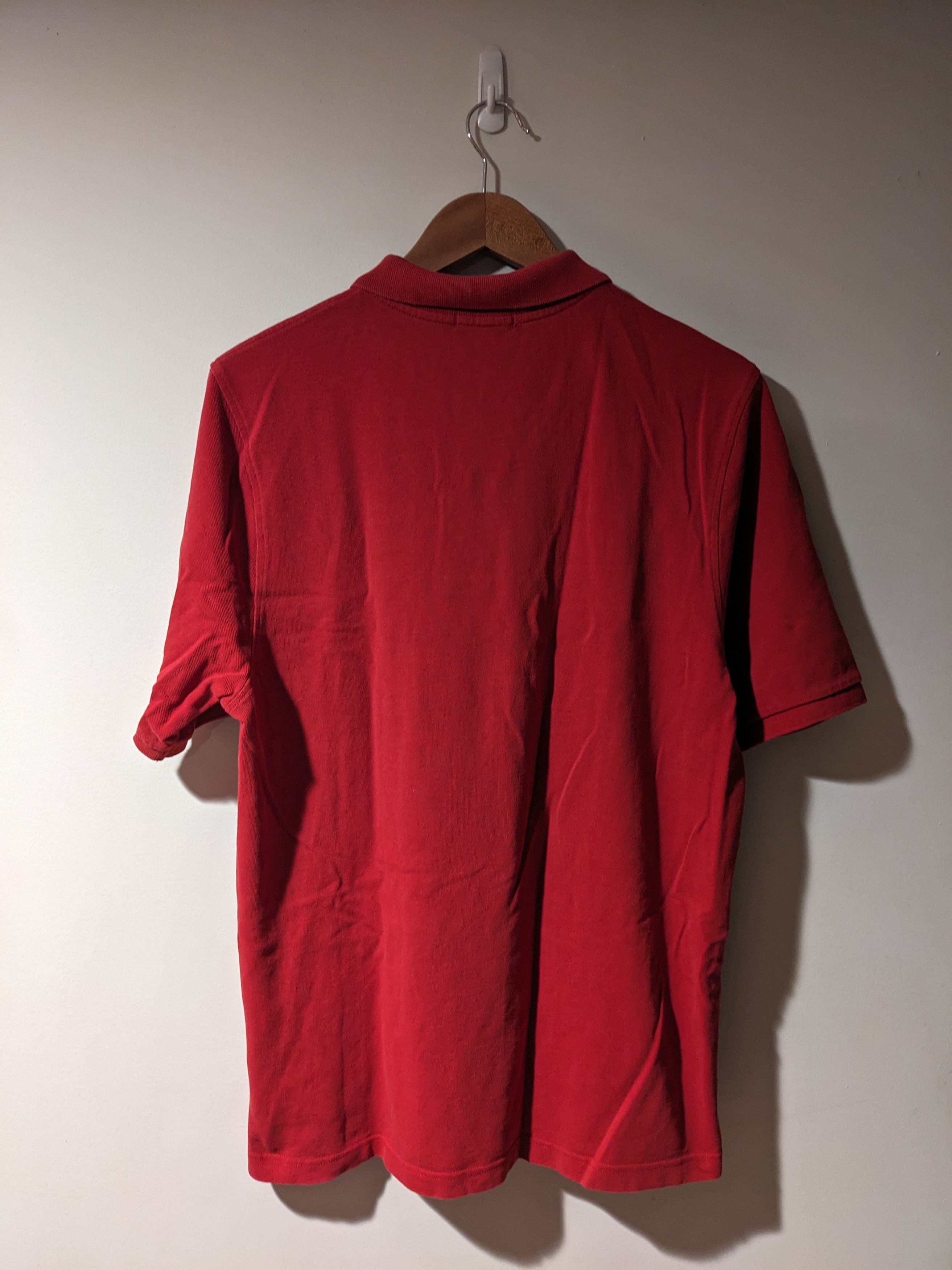 Burberry × Designer Burberry London Classic Fit Red X-Large Polo Shirt Size US XL / EU 56 / 4 - 6 Thumbnail