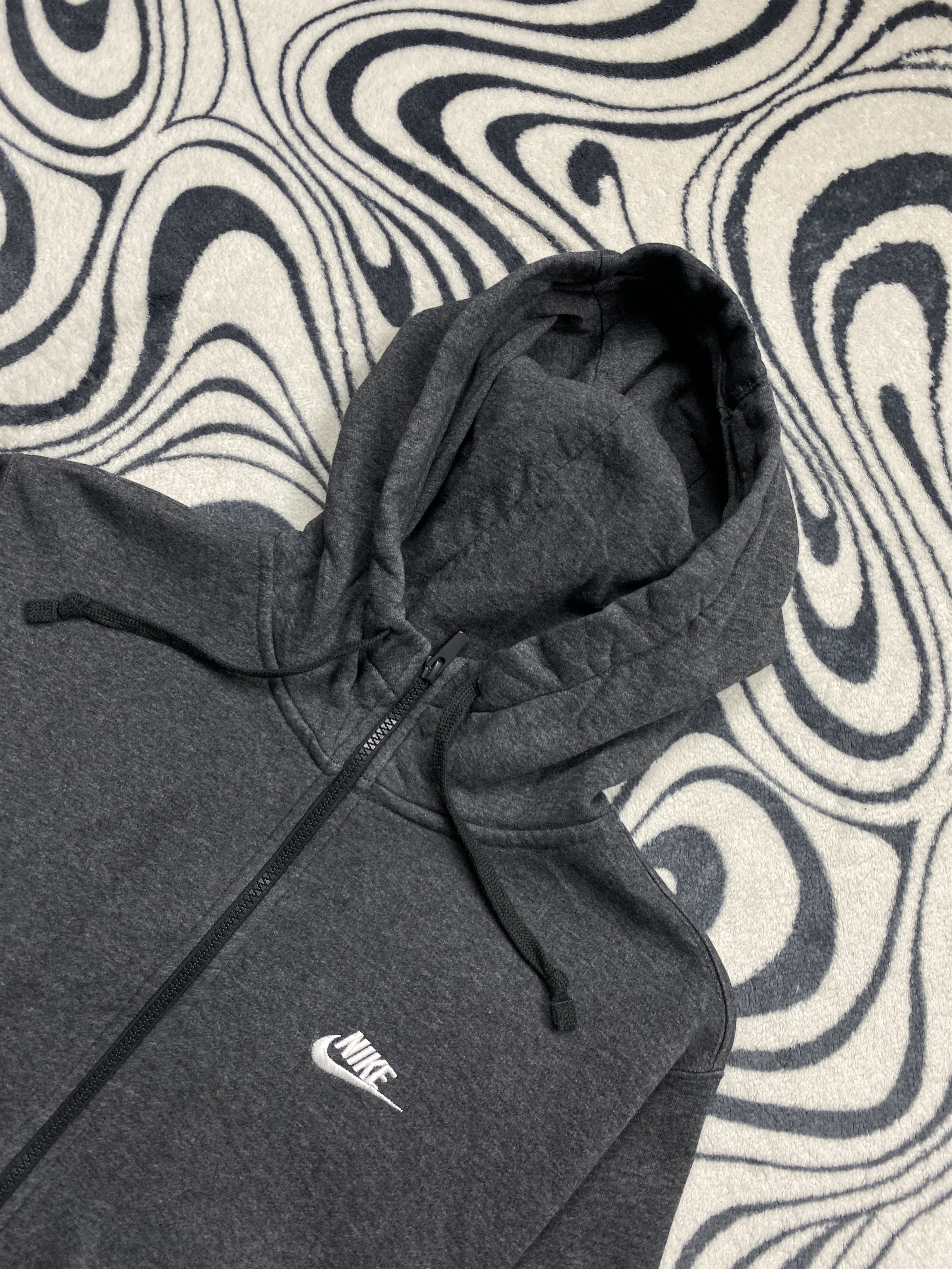 Nike × Vintage Nike Mens Zip Hoodie Y2k Size US S / EU 44-46 / 1 - 2 Thumbnail