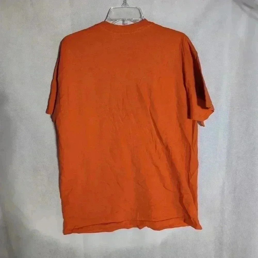 Designer Puerto Rico Beach Bum Est 1898 Orange wave tshirt sz L Size US L / EU 52-54 / 3 - 3 Thumbnail