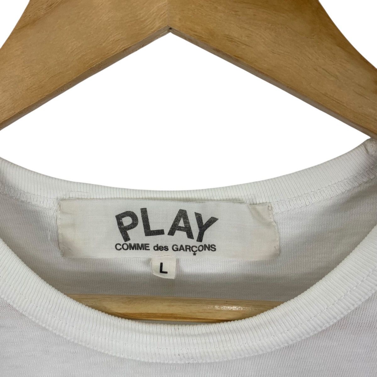 Comme des Garcons Vintage COMME DES GARCONS PLAY Collection Tee Shirt Top Size L / US 10 / IT 46 - 7 Thumbnail