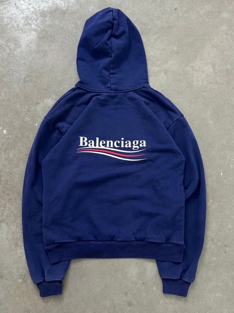 Balenciaga 2017 ジャンパー ネイビー Balenciaga FW2017 Blue Swing