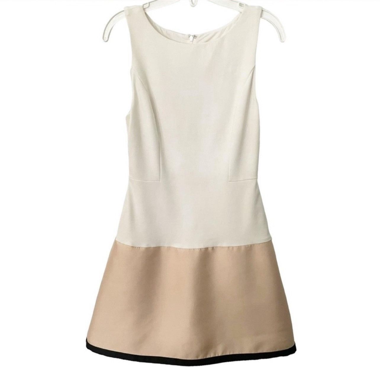 Anthropologie ANTHROPOLOGIE MAEVE NEW GOLD DIPPED SLEEVELESS MINI DRESS Size L / US 10 / IT 46 - 6 Thumbnail