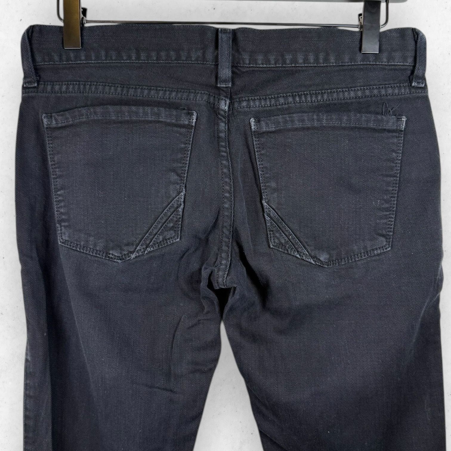 Other Anlo Black Denim Jeans Low Rise Skinny Women's 26 No Stretch Size 26" / US 2 / IT 38 - 5 Thumbnail