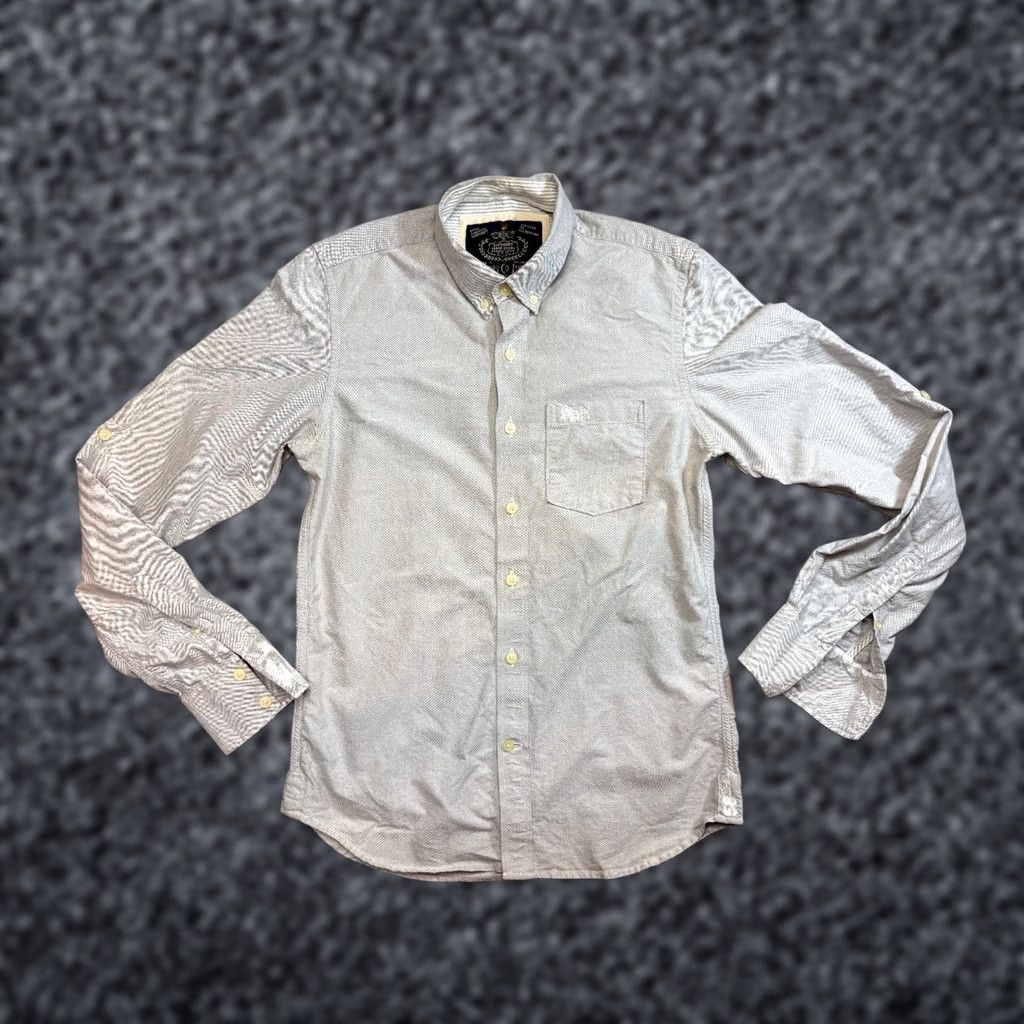 Superdry Superdry Denim Goods shirt Mens size L Gray Button Up Long Sleeve Size US L / EU 52-54 / 3 - 1 Thumbnail