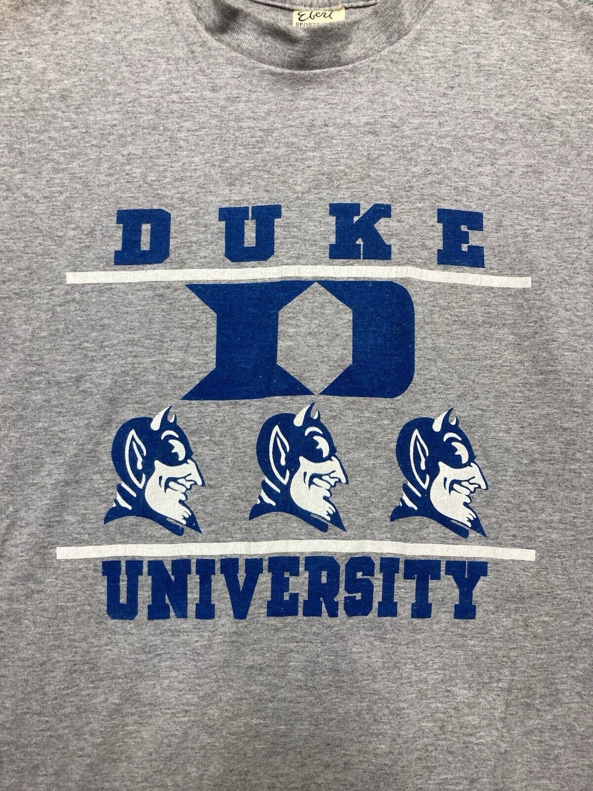 Vintage VTG 90s t shirt Duke university blue devils college NCAA S Size US S / EU 44-46 / 1 - 2 Thumbnail