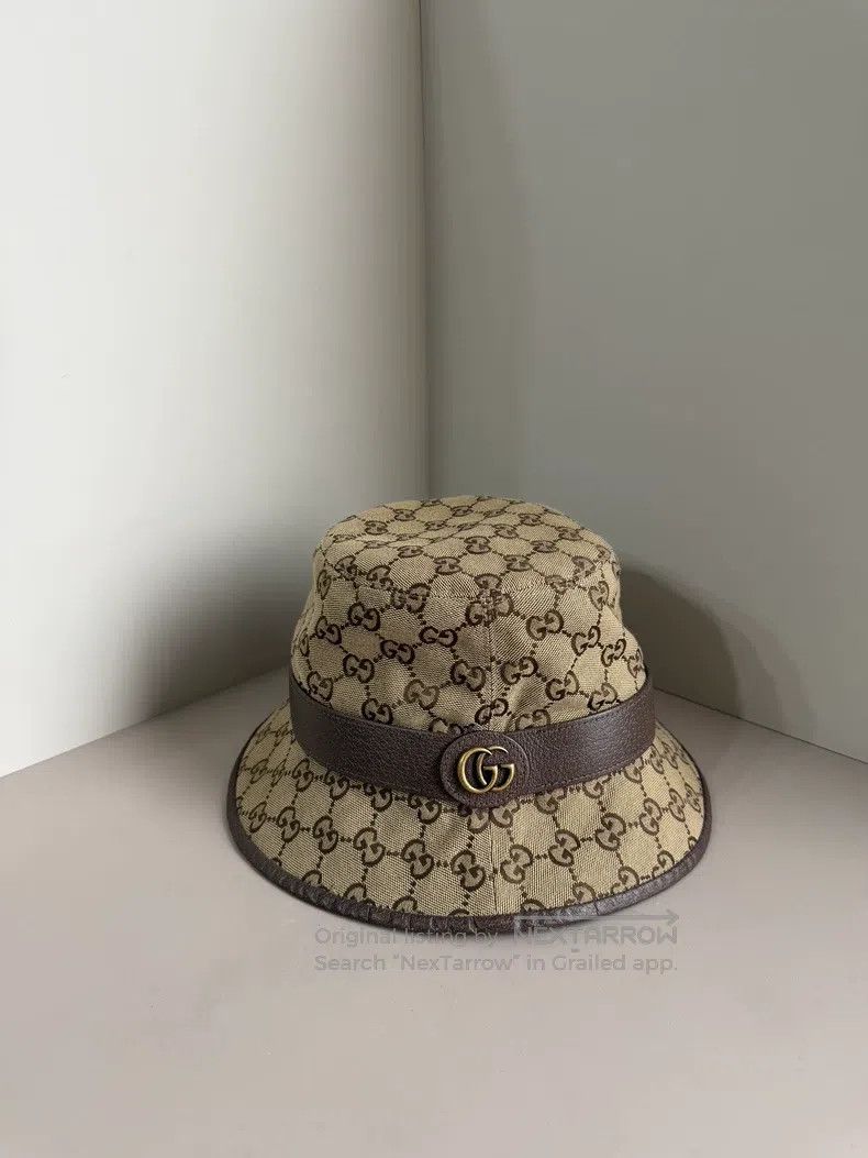 Gucci Gucci Size L Old flower fisherman's hat Size ONE SIZE - 1 Thumbnail