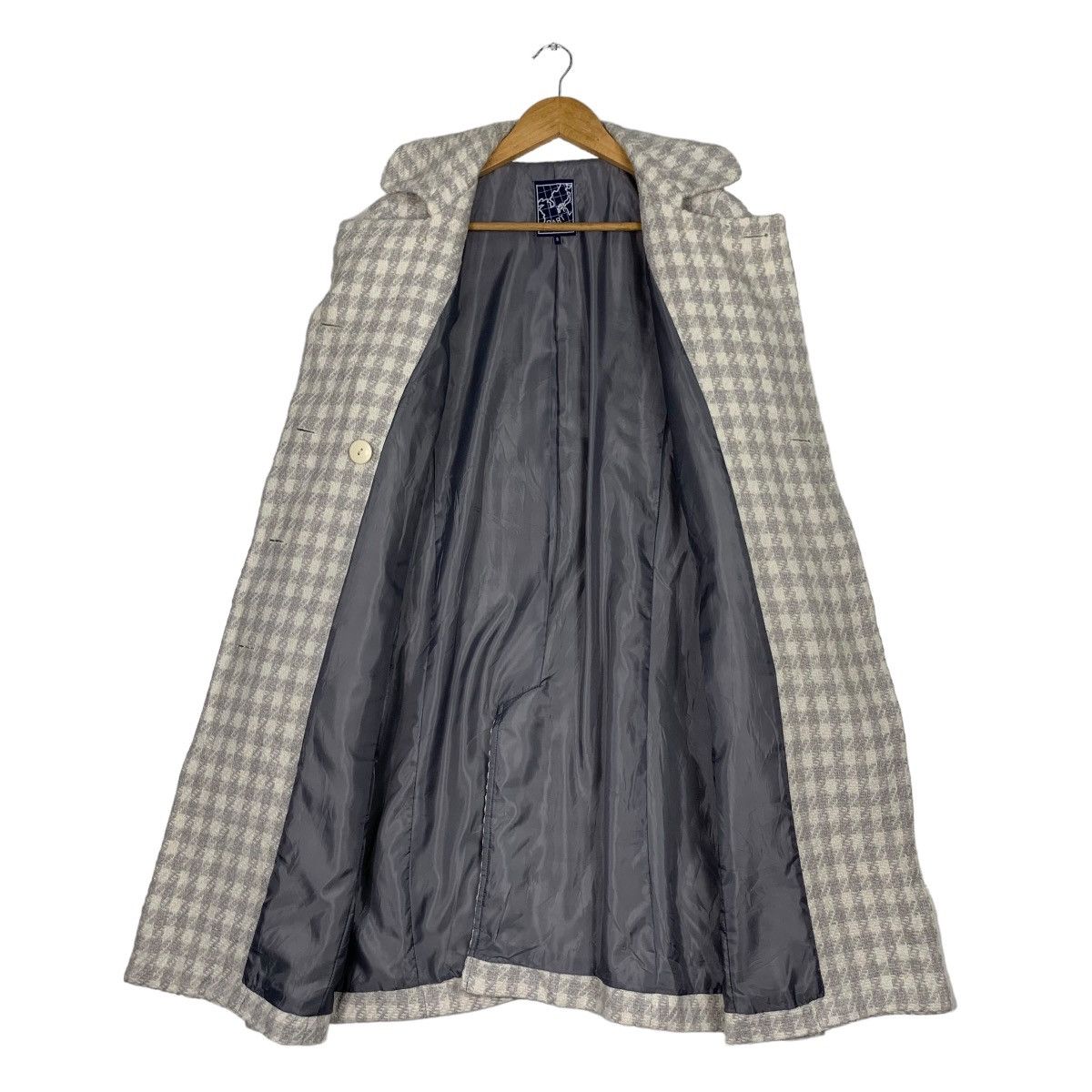 Junko Shimada JUNKO SHIMADA Checked Wool Double Breasted Coat #1072-C49 Size S / US 4 / IT 40 - 11 Thumbnail