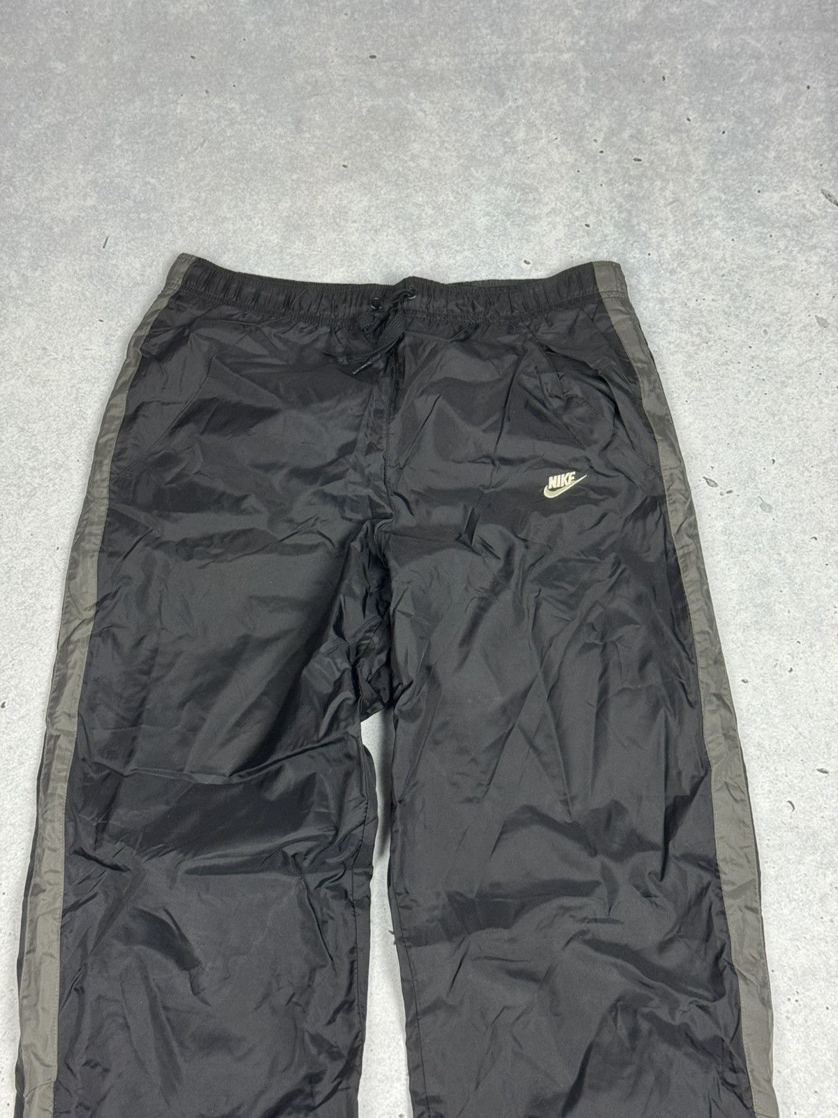 Nike Vintage Nike Nylon Swoosh Drill Track Pants Y2K Size US 31 - 2 Thumbnail