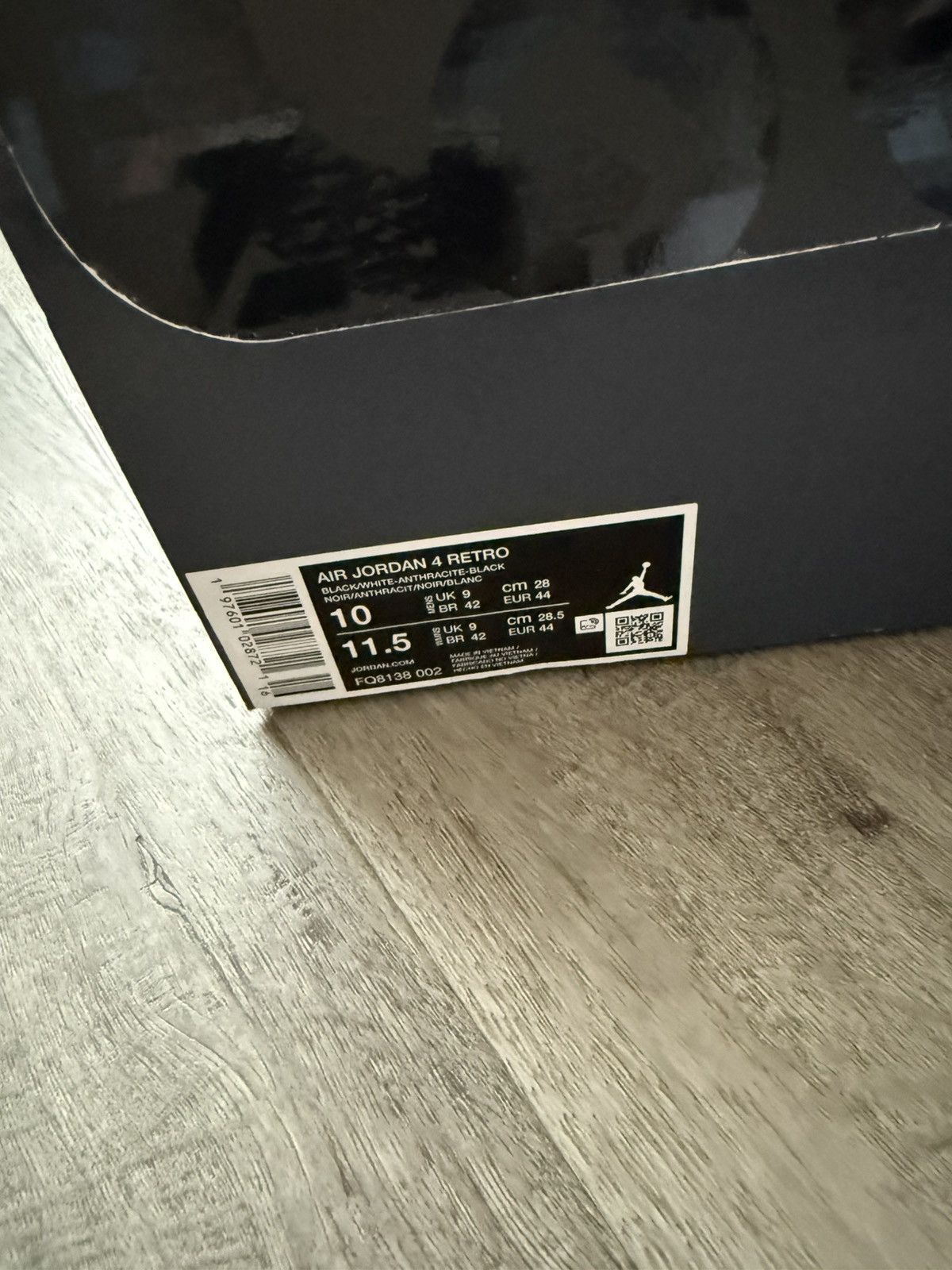 Jordan Brand Air Jordan 4 Retro ‘Fear’ Size US 10 / EU 43 - 8 Thumbnail