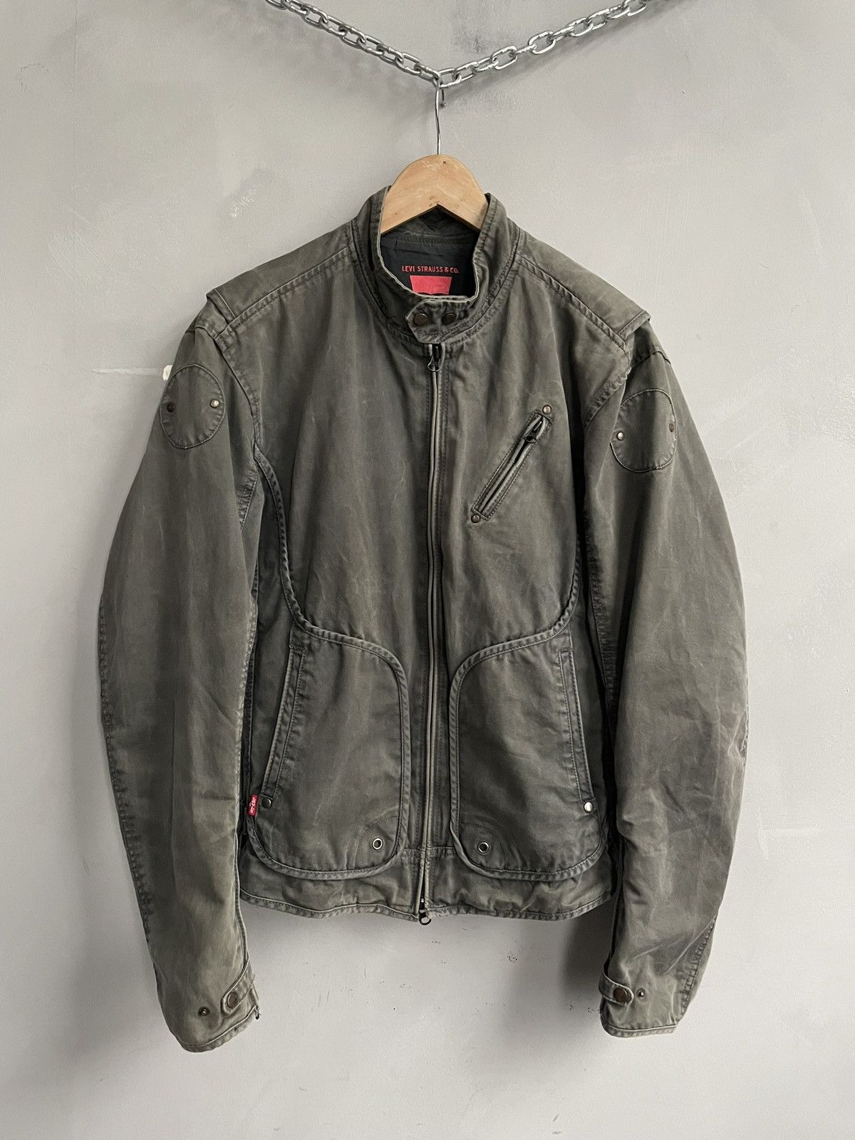 Le Grande Bleu (L.G.B.) Slim moto jacket no Faith style Levis jacket ...