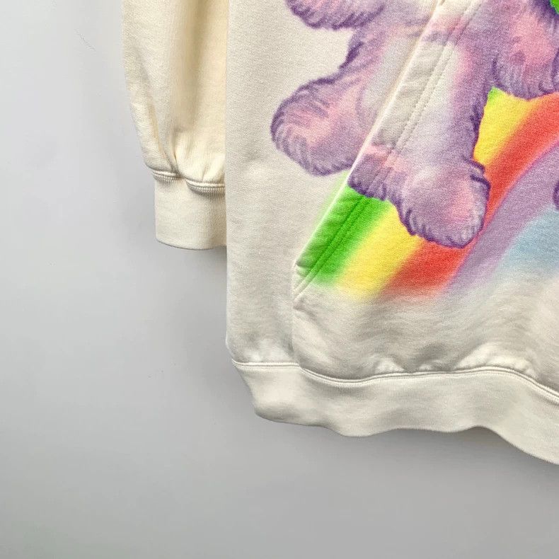 Gucci Gucci Beige bear letter printed cotton round-neck long-sle Size L / US 10 / IT 46 - 5 Thumbnail