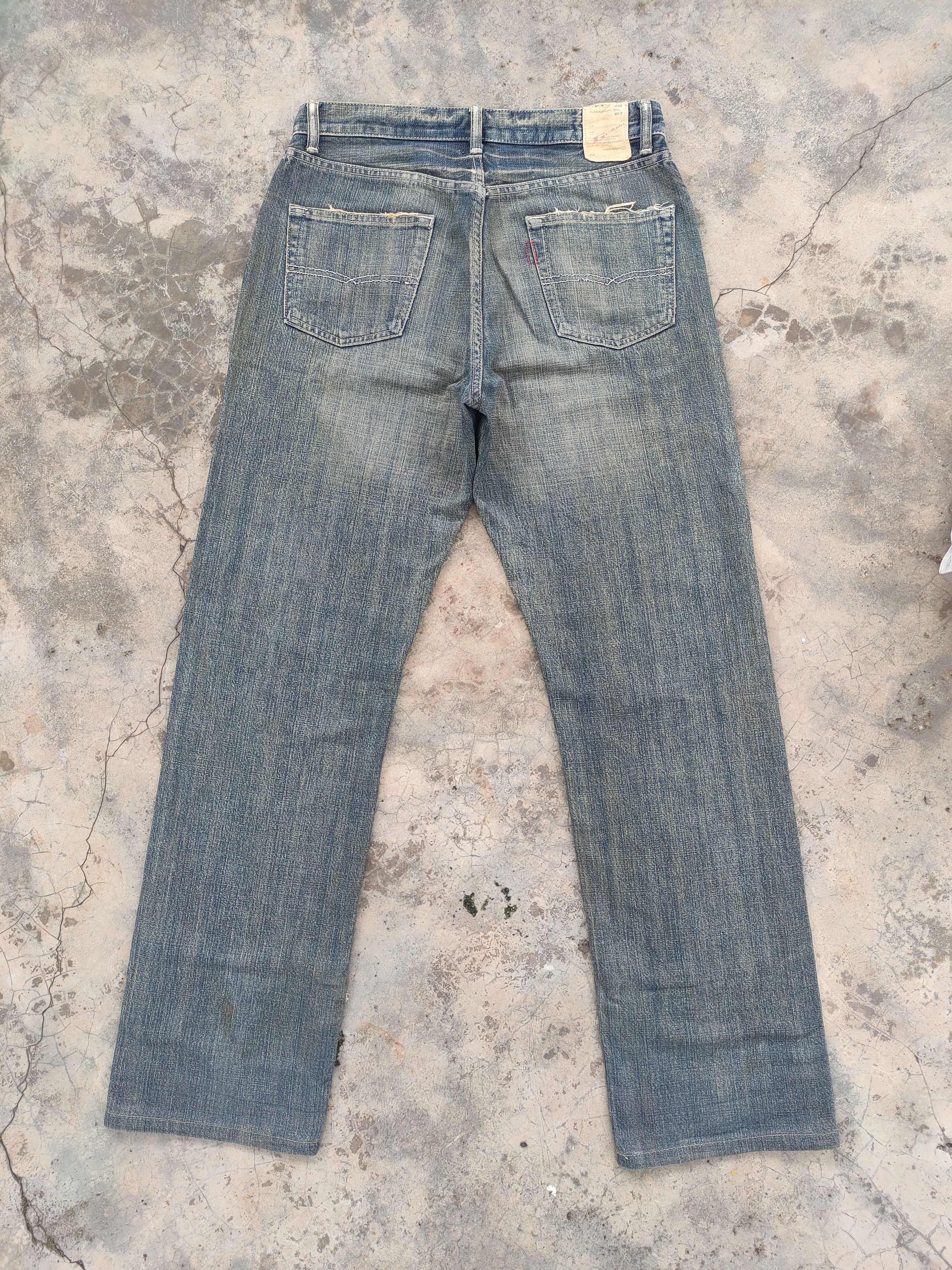 Japanese Brand × Jean × Rusty VINTAGE RUSTY JAPANESE FADED DENIM JEANS PANTS Size US 31 - 3 Thumbnail