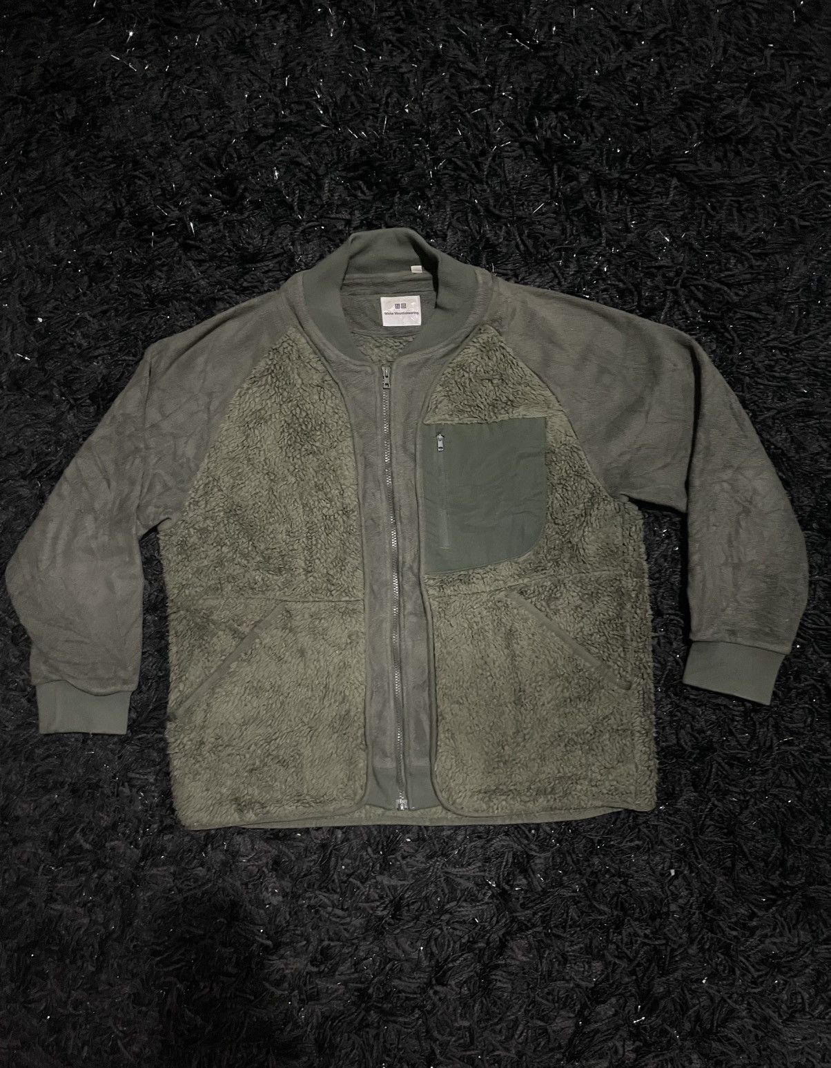 Uniqlo × White Mountaineering Uniqlo White Mountaineering sherpa fleece jacket blockTech Size US L / EU 52-54 / 3 - 2 Thumbnail