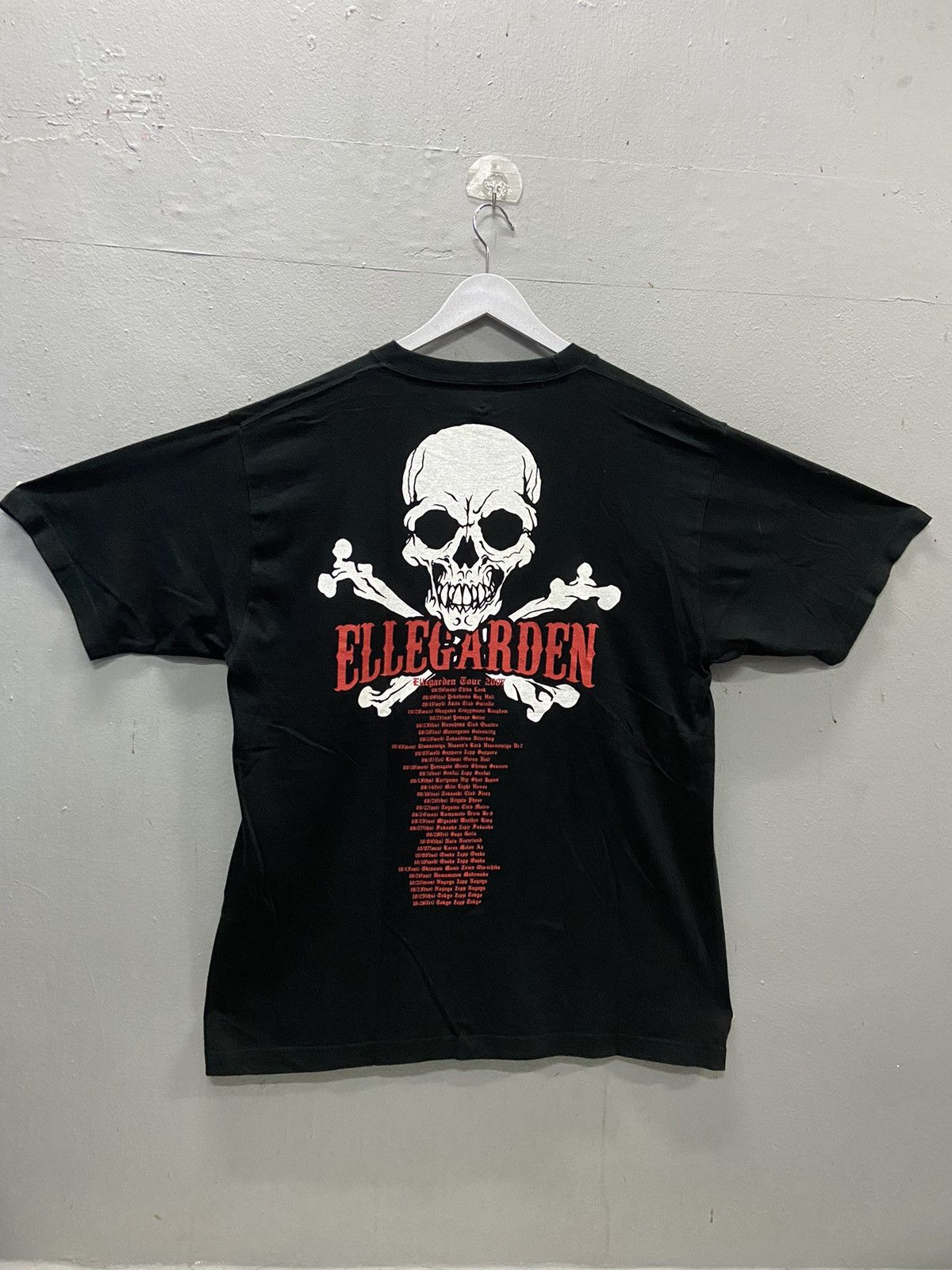 Band Tees SKULLSHIT ELLEGARDEN 2007 JAPAN TOUR BAND TEES Size US XL / EU 56 / 4 - 1 Thumbnail