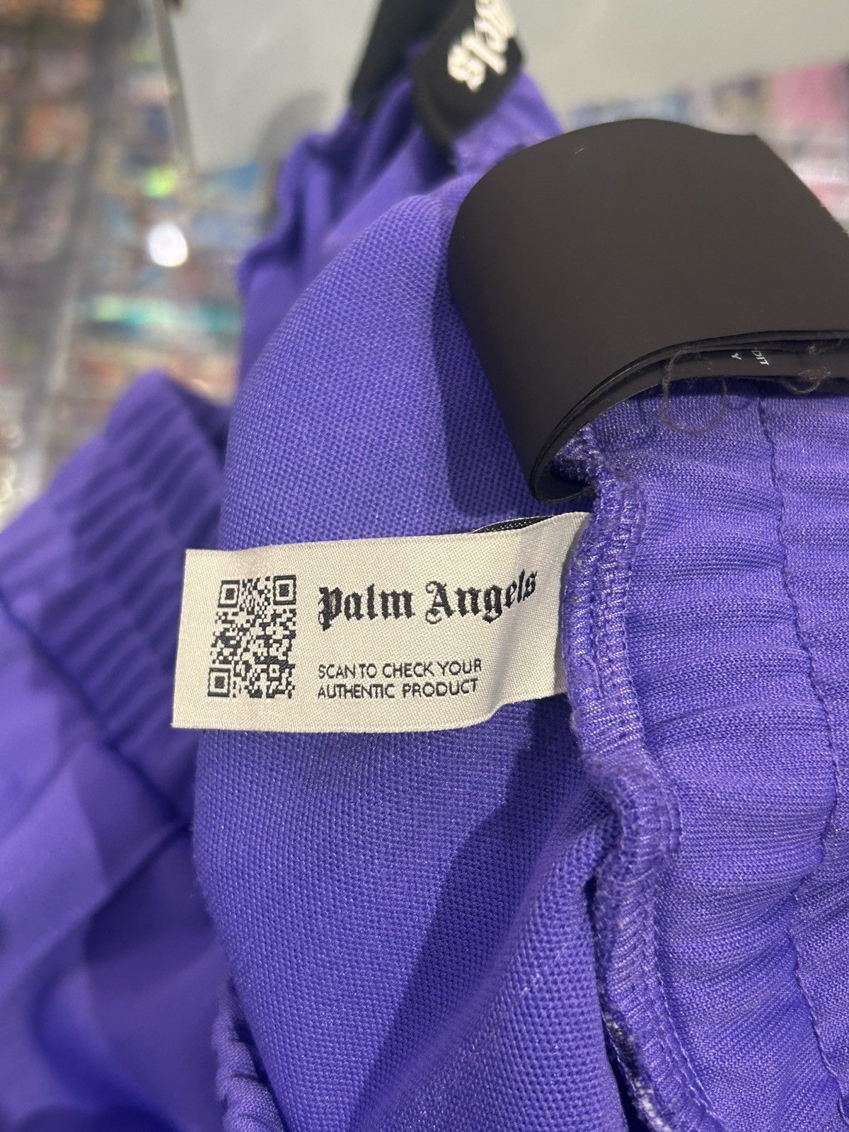 Palm Angels Palm angels trackpants purple white Size US 34 / EU 50 - 10 Thumbnail