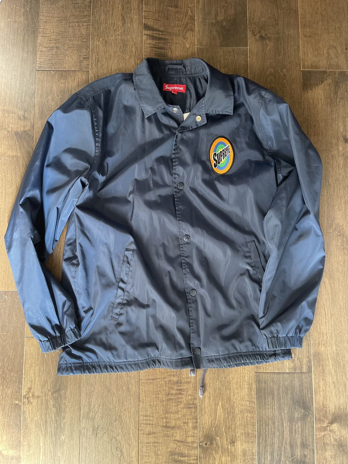 Supreme Supreme Spin Logo Coaches Jacket | Grailed