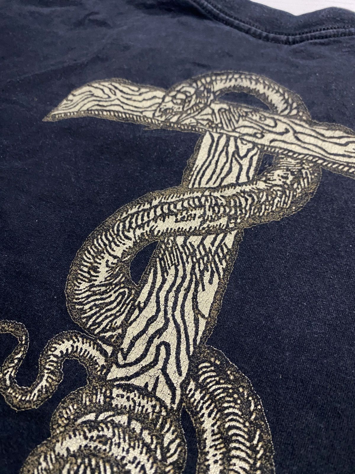 Band Tees × Vintage Vintage Dimmu Borgir in sorte diaboli 00’s y2k t shirt Size US L / EU 52-54 / 3 - 10 Thumbnail
