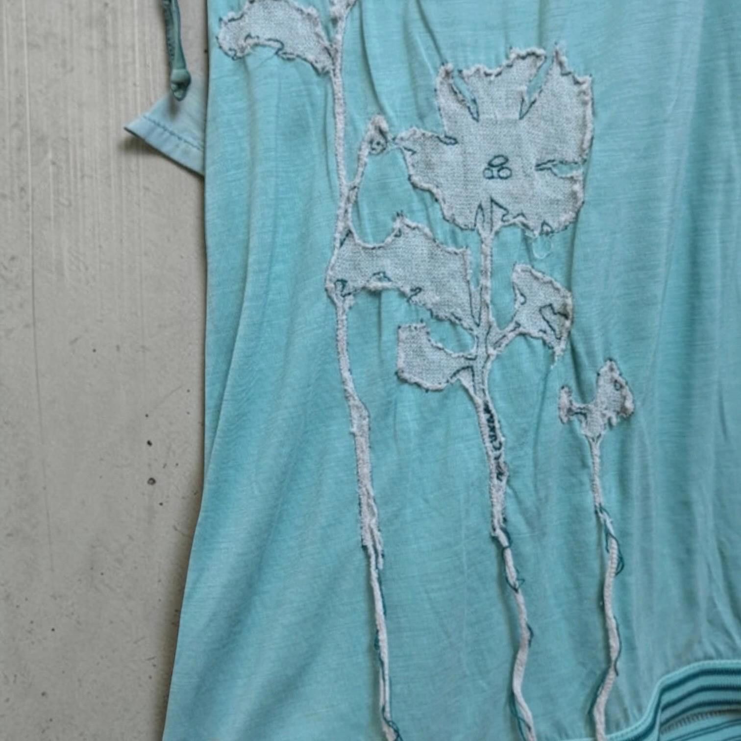 Other The Cop Copine Flower & Laces Summer Tee Size ONE SIZE - 2 Thumbnail
