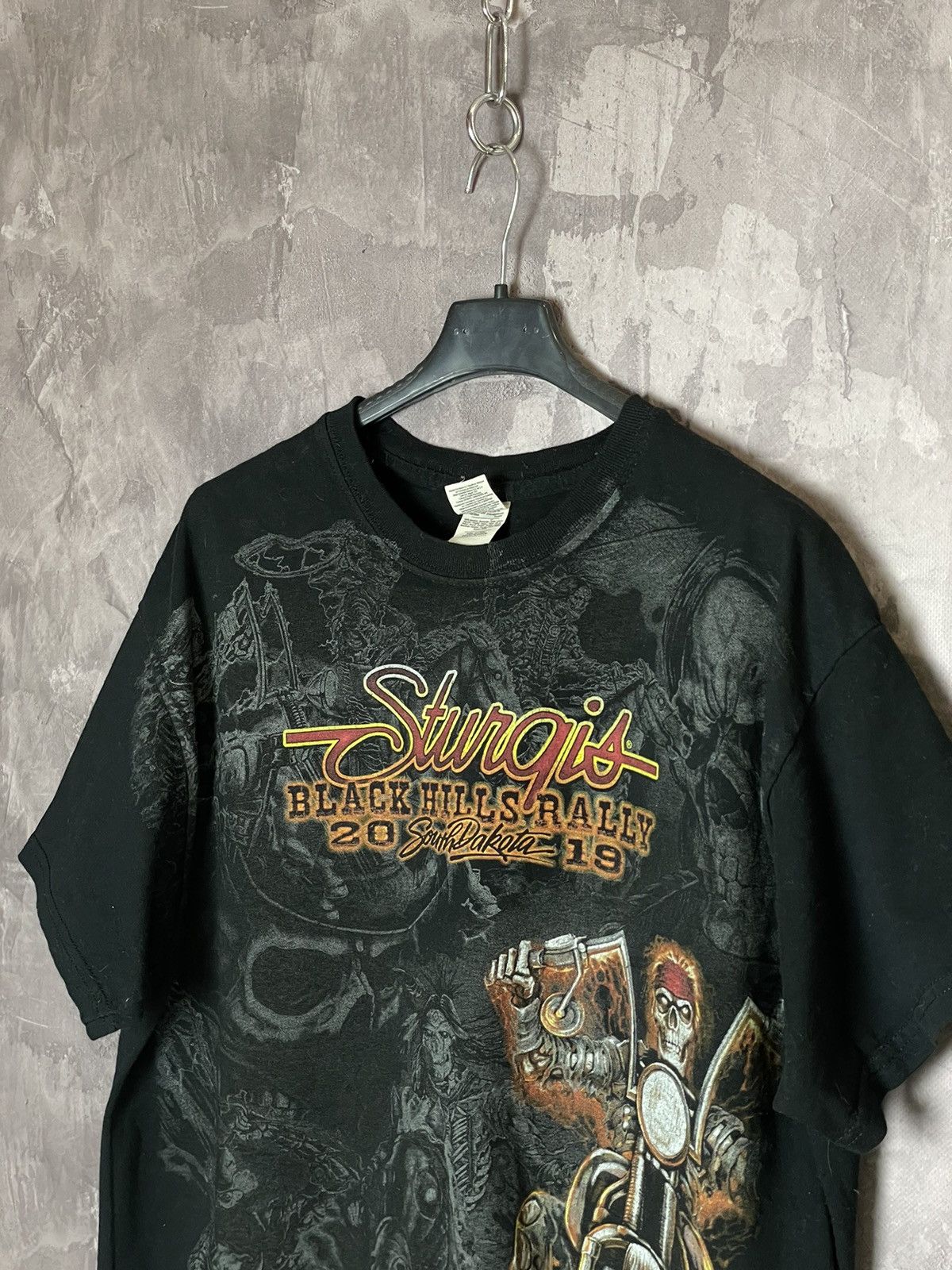 Band Tees × West Coast Choppers Vintage Sturgis Black Hills Rally 2019 T Shirt Size US L / EU 52-54 / 3 - 7 Thumbnail