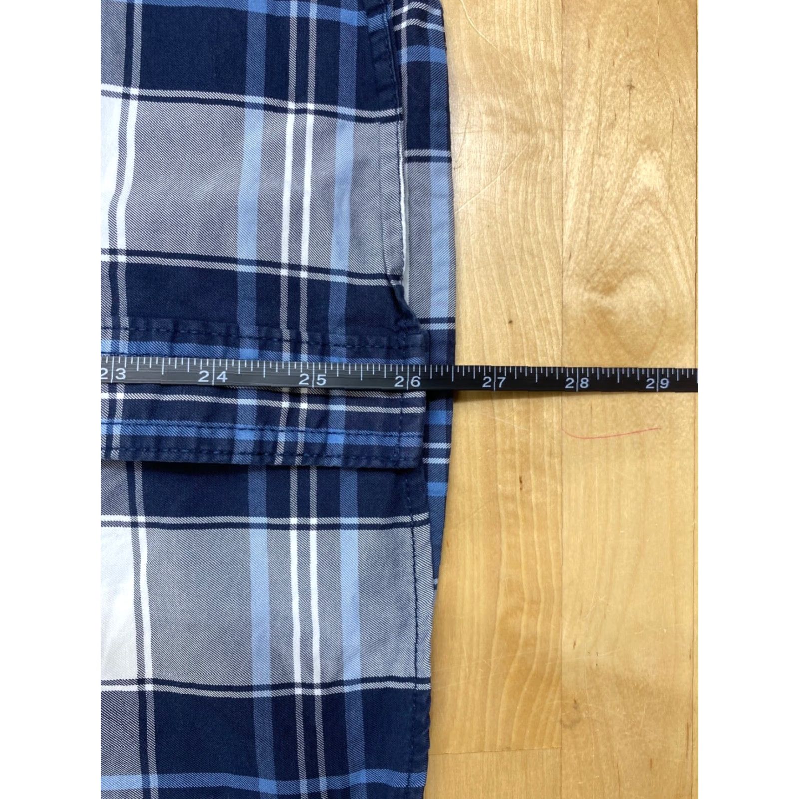 Abercrombie & Fitch Abercrombie & Fitch Button-Up Shirt L Long Sleeve Plaid Blue Casual Mens Regular Slim Size US L / EU 52-54 / 3 - 4 Thumbnail