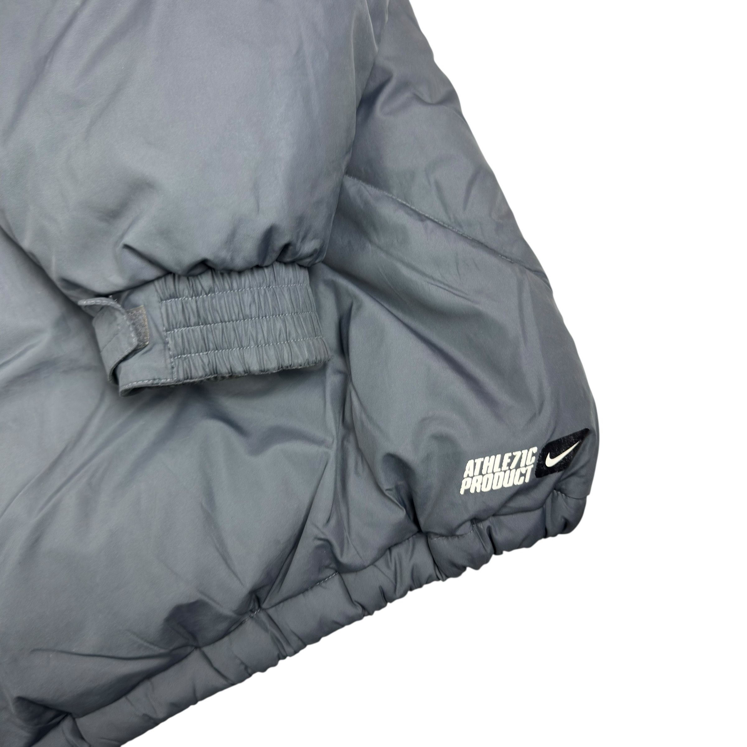 Nike VTG Nike Men's Asphalt Gray Full Zip Winter Puffer Jacket XL Size US XL / EU 56 / 4 - 13 Thumbnail