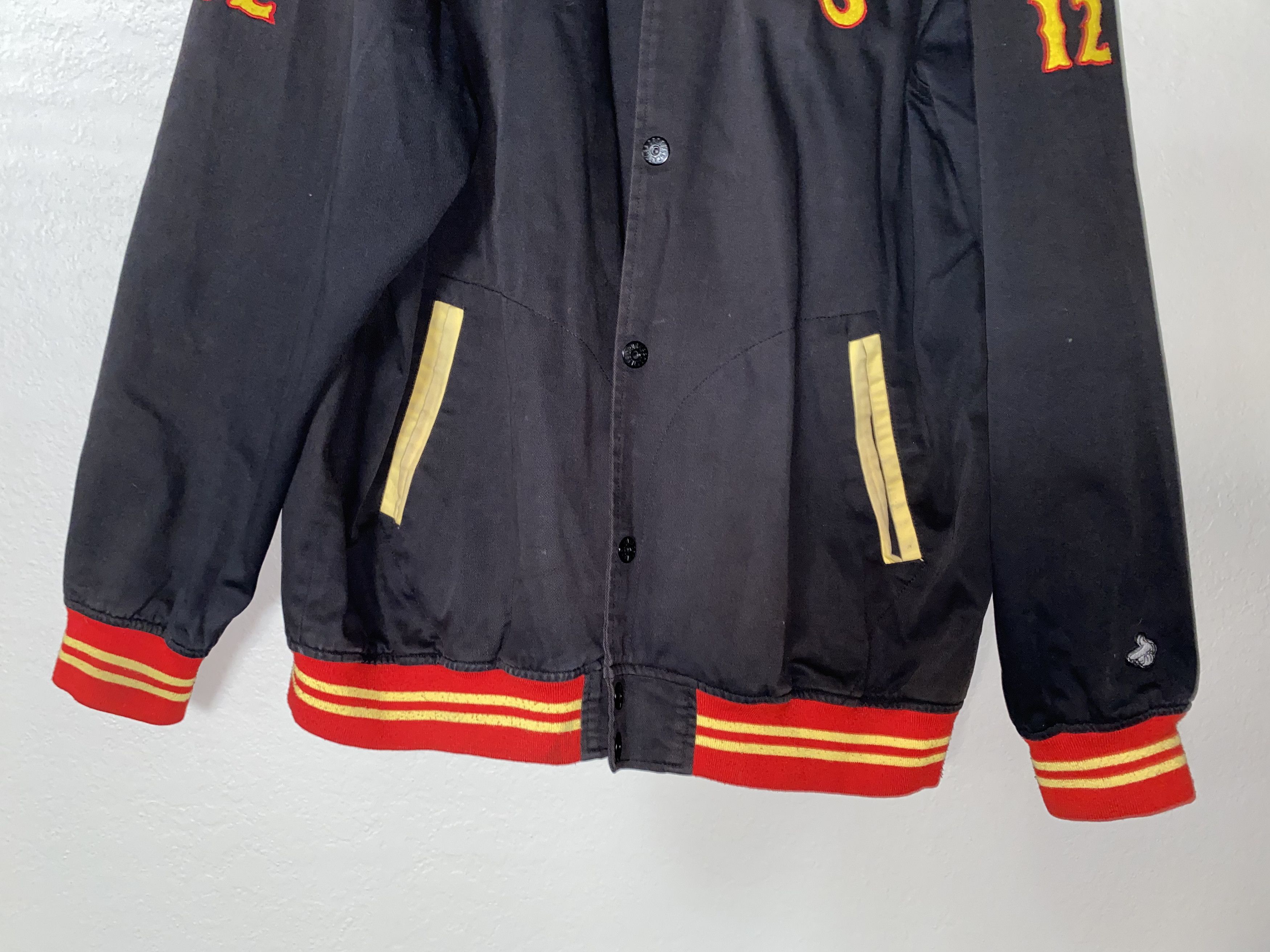 Crooks & Castles × Vintage Crooks and Castles vtg 2012 Varsity Bomber Jacket FLAW 3XL 2 Size US XXL / EU 58 / 5 - 6 Thumbnail