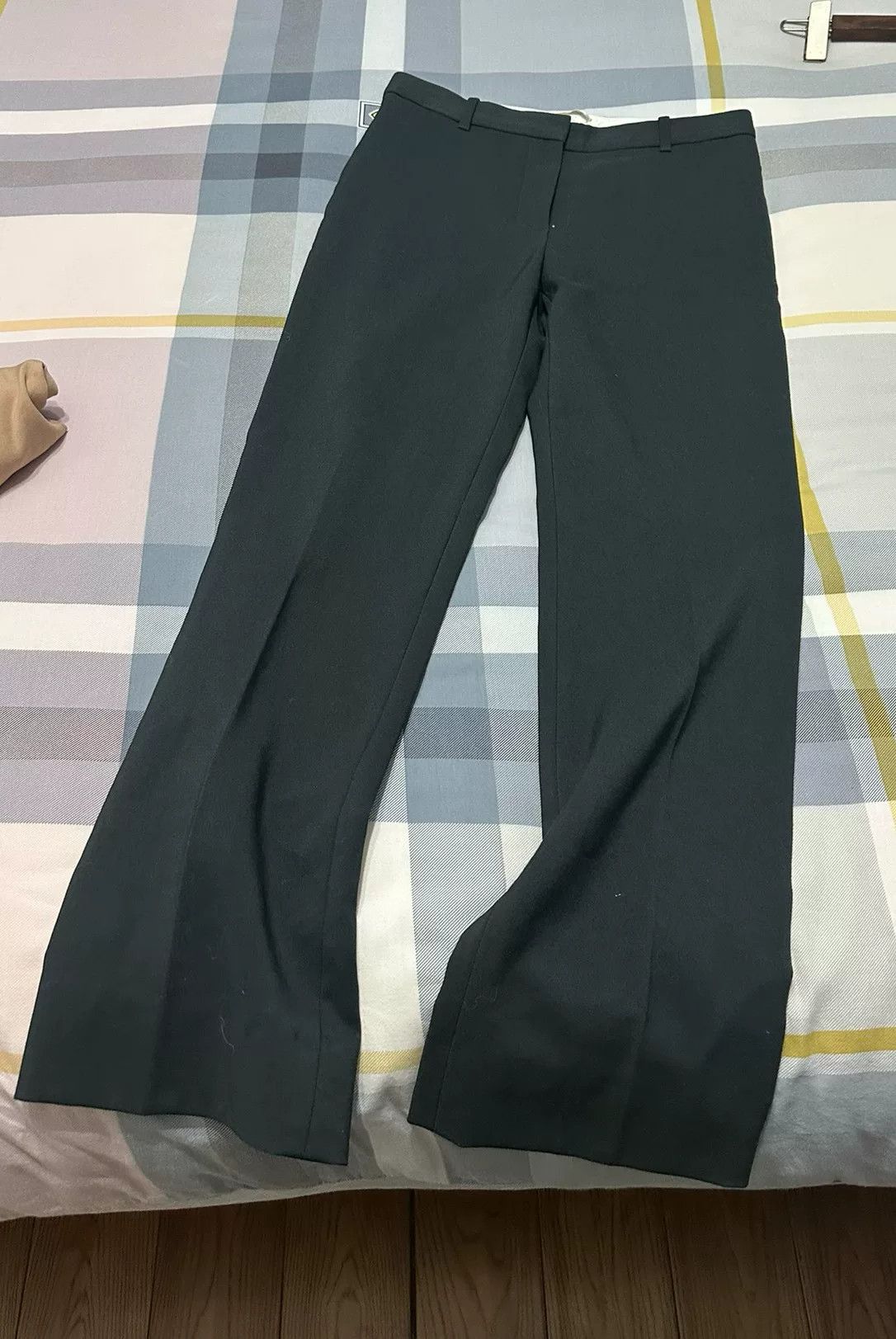 The Row The Row Green Wool Trousers Size 26" / US 2 / IT 38 - 1 Thumbnail