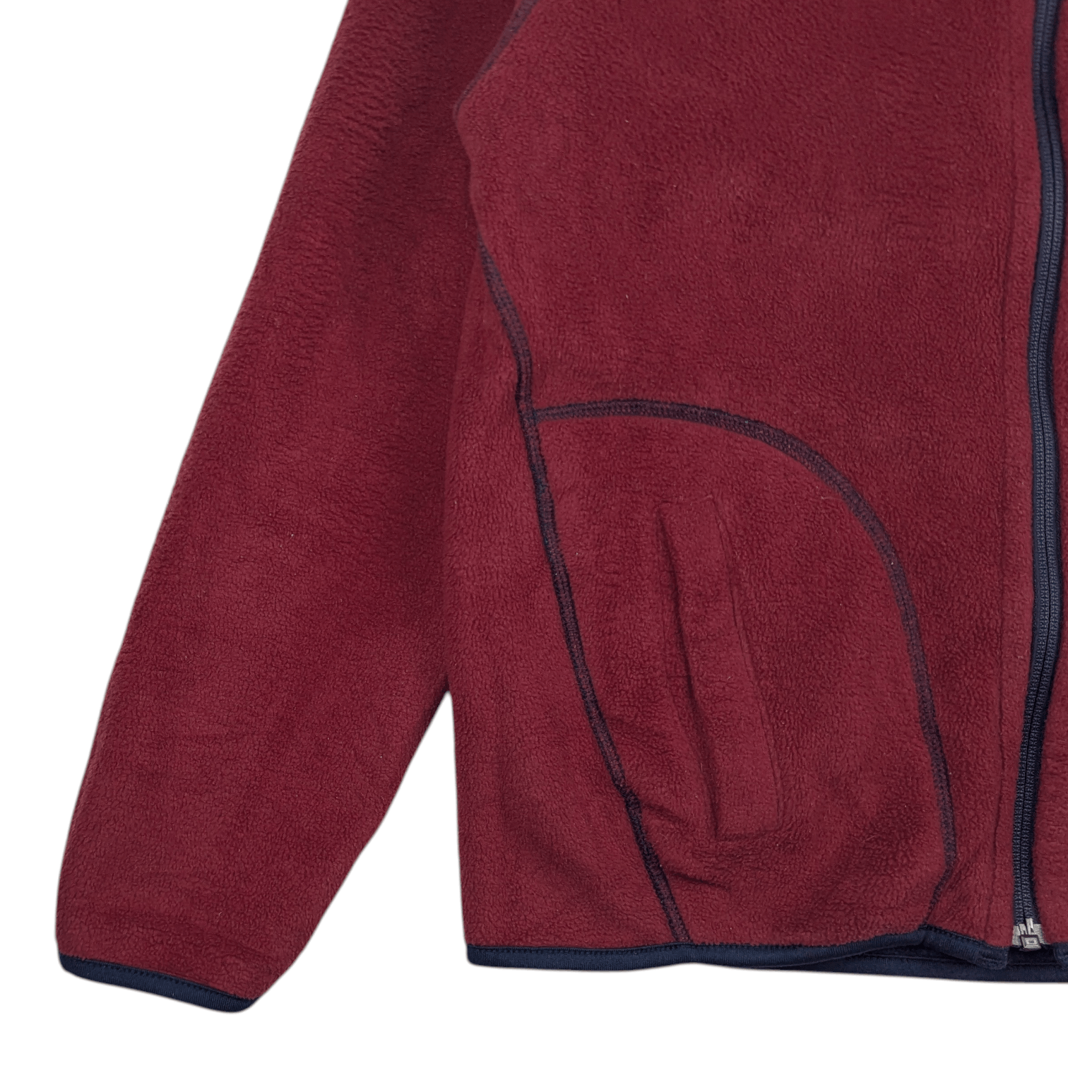 Uniqlo Vintage 90's UNIQLO Reversible Blue Navy Red Fleece Jacket Size US S / EU 44-46 / 1 - 15 Thumbnail