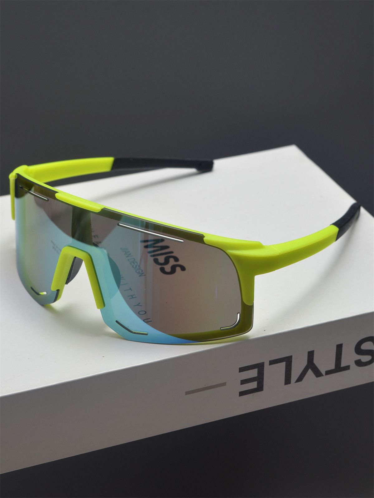 VIBE New Design Street ins style custom avant-garde sunglasses Size ONE SIZE - 4 Thumbnail