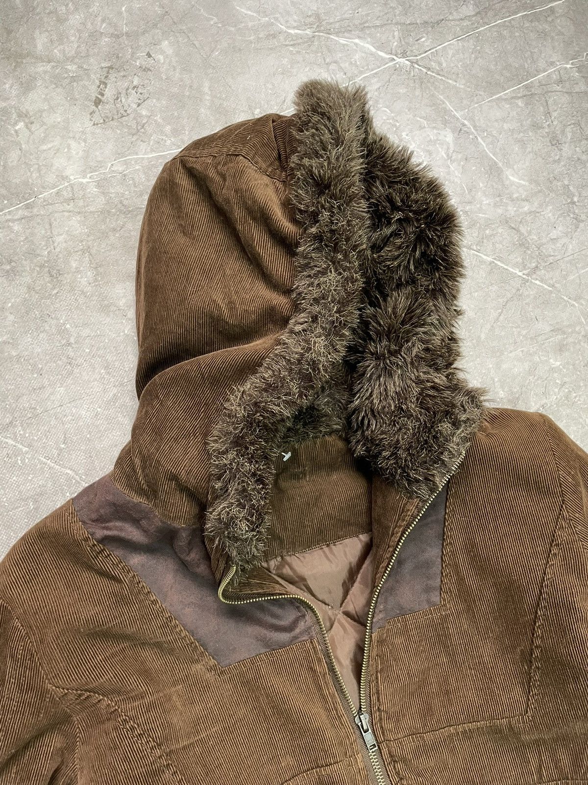 If Six Was Nine If six was nine corduroy jacket faux fur opium Y2K cozy Size US M / EU 48-50 / 2 - 7 Thumbnail