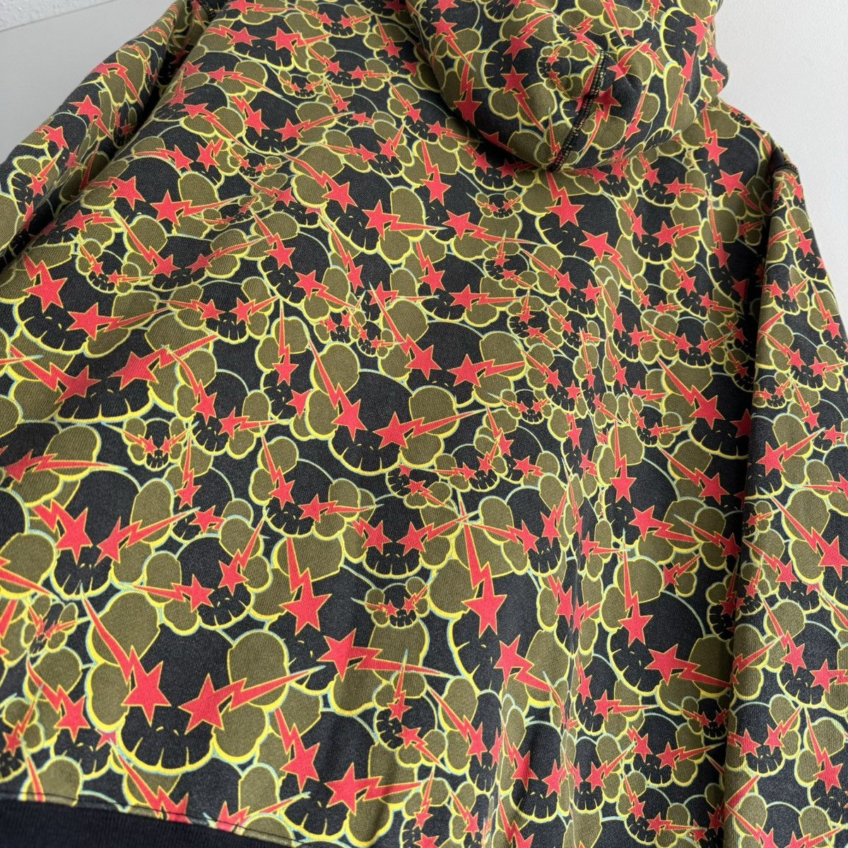 Bape × Kaws Bape x Kaws Skullsta Full Zip Hoodie Size US M / EU 48-50 / 2 - 6 Thumbnail