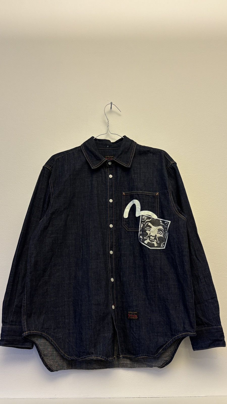 Evisu Denim jacket shirt Evisu Size US M / EU 48-50 / 2 - 1 Thumbnail