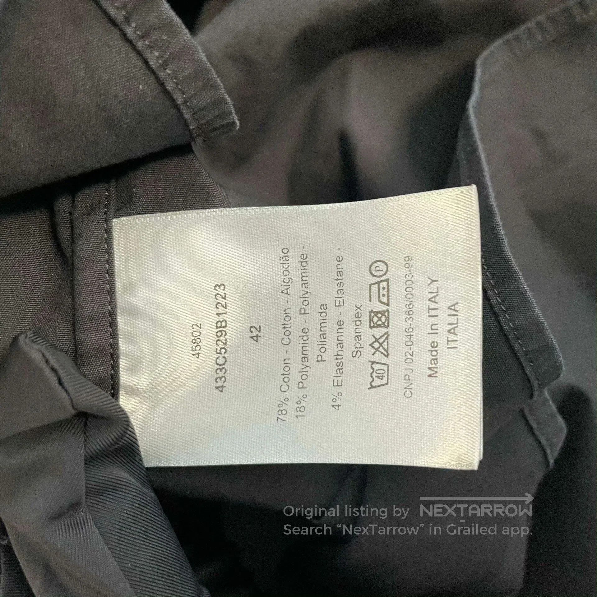 Dior Dior Black Shirt Size 42. Size US XS / EU 42 / 0 - 5 Thumbnail