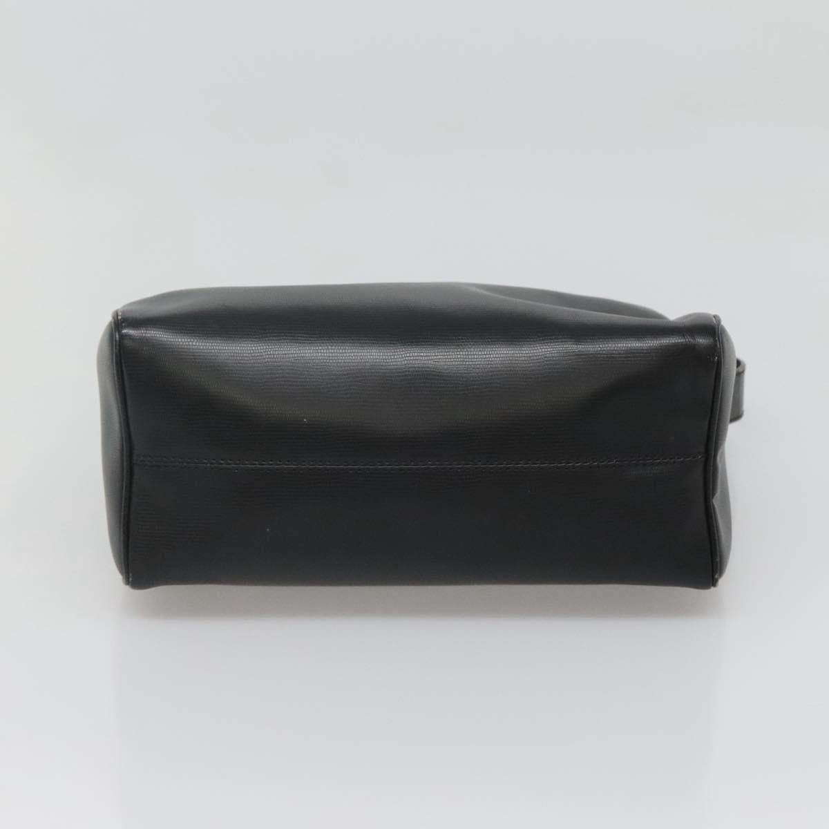 Celine CELINE Hand Bag Leather Black Gold Size ONE SIZE - 9 Thumbnail