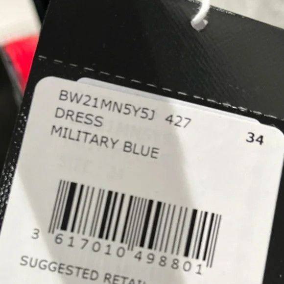 Givenchy GIVENCHY Denim Mini Dress - MILITARY BLUE - NEW WITH TAGS Size M / US 6-8 / IT 42-44 - 14 Thumbnail