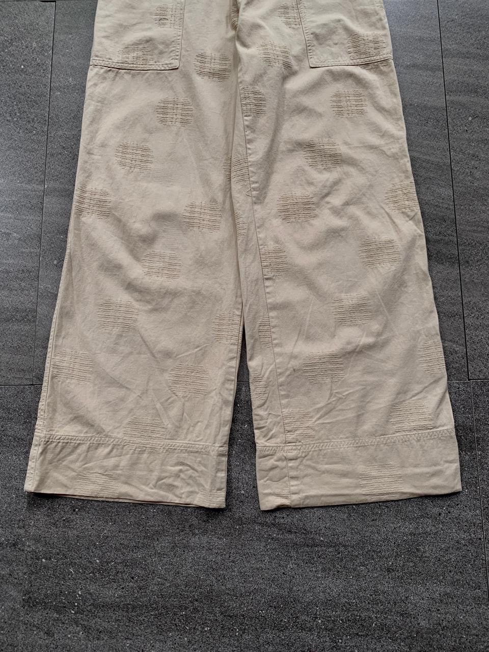 Issey Miyake FREE TAX! Plantation Scratches Effect Relaxed Pants Size US 31 - 4 Thumbnail