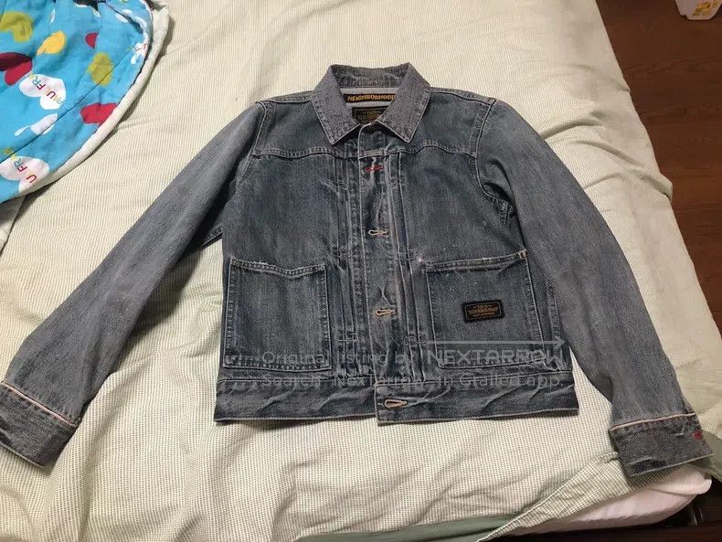 Neighborhood Denim Jacket - Men's Jacket - Size S