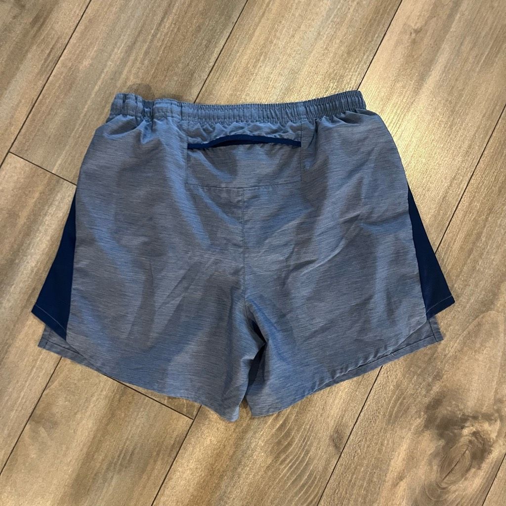 Nike Nike Blue Athletic Workout Shorts Men Medium Bin J-6 Size US 32 / EU 48 - 5 Thumbnail