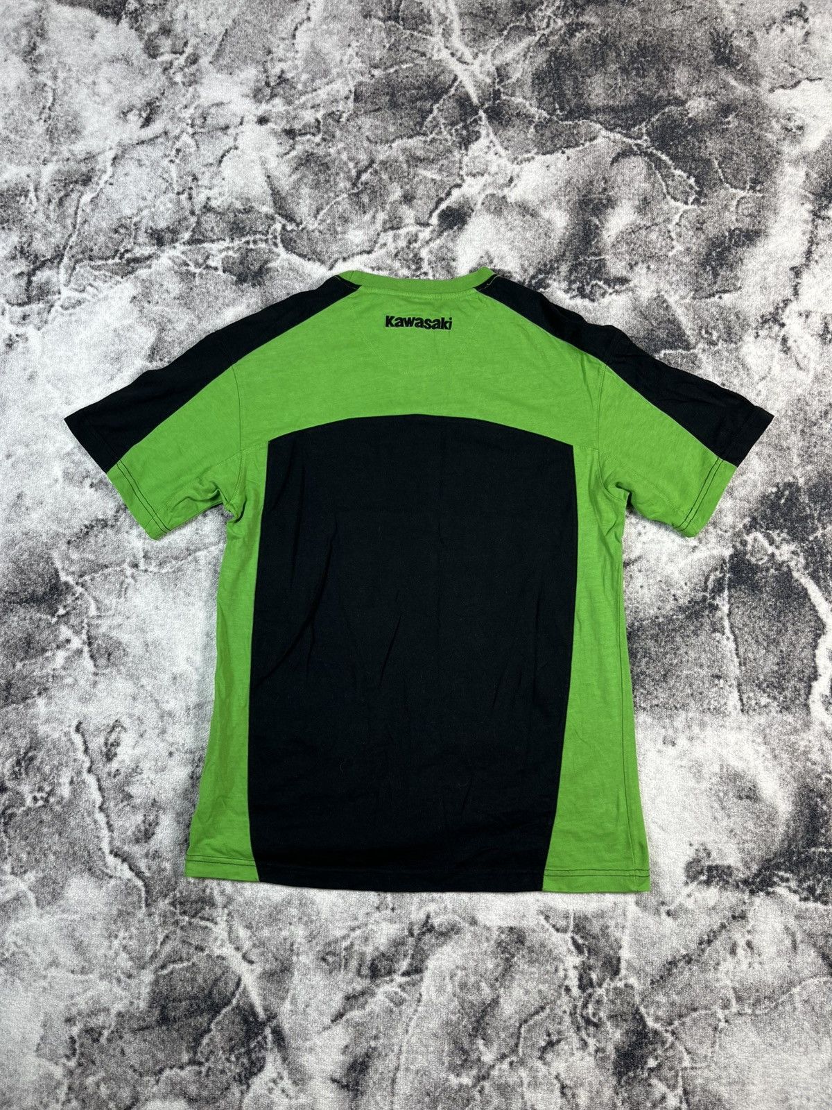 Other Vintage Kawasaki Racing Green Black Tee Y2K Moto Size US M / EU 48-50 / 2 - 8 Thumbnail