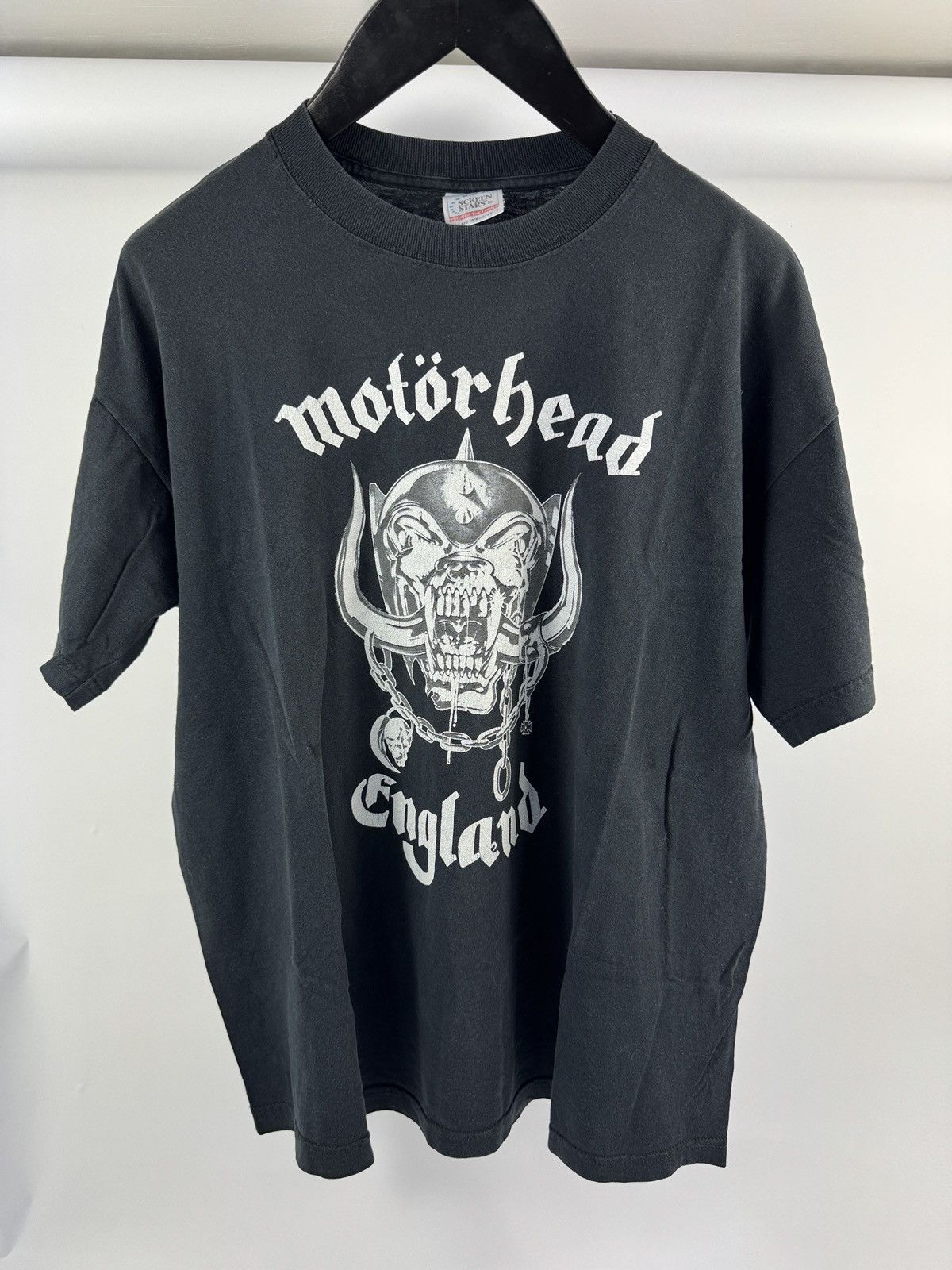 Vintage MOTORHEAD ENGLAND VINTAGE T-SHIRT Size US XL / EU 56 / 4 - 1 Thumbnail