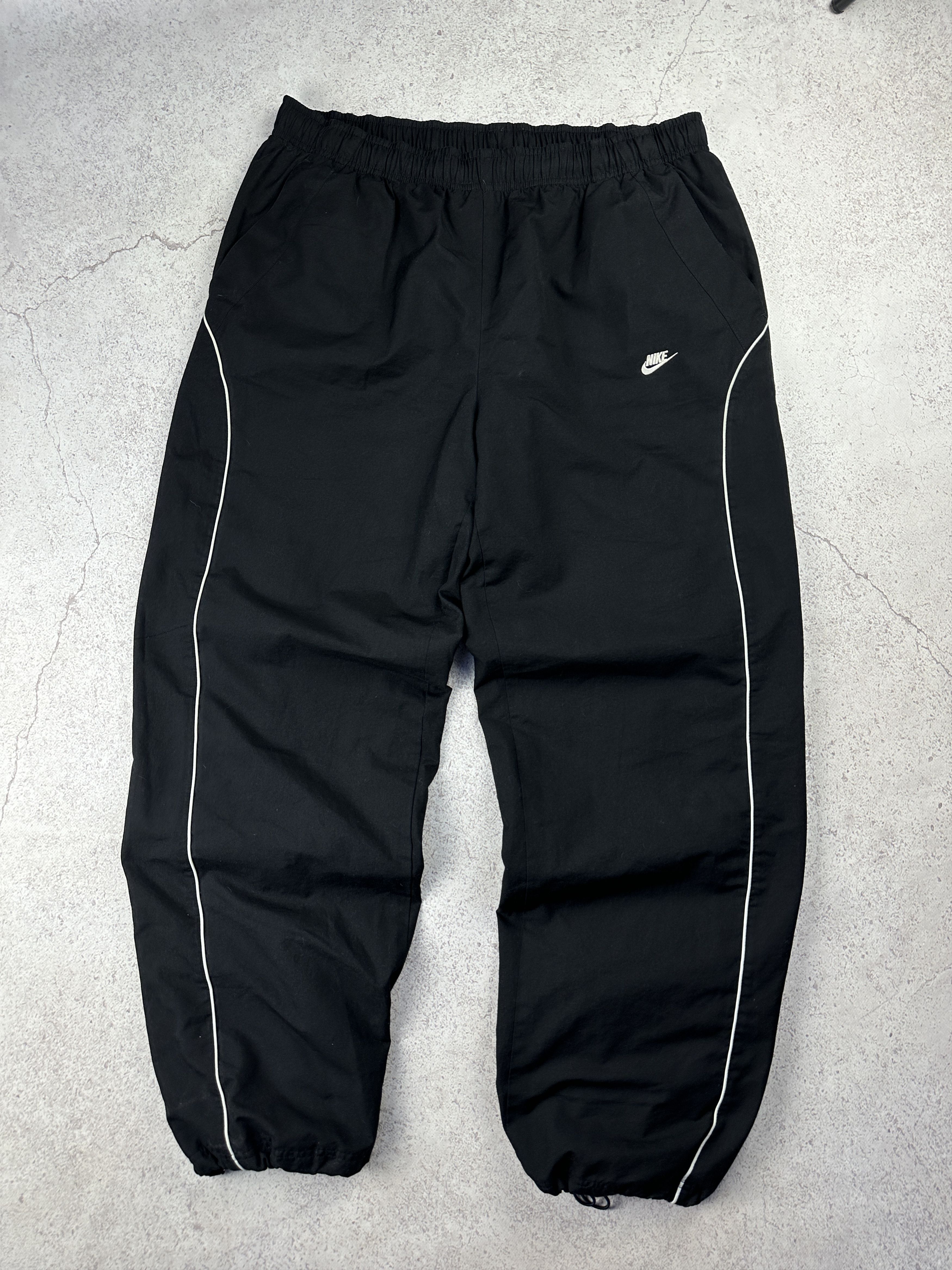 Nike × Vintage Vintage Y2k Nike Drill Swoosh Baggy Pants Size US 34 / EU 50 - 2 Thumbnail