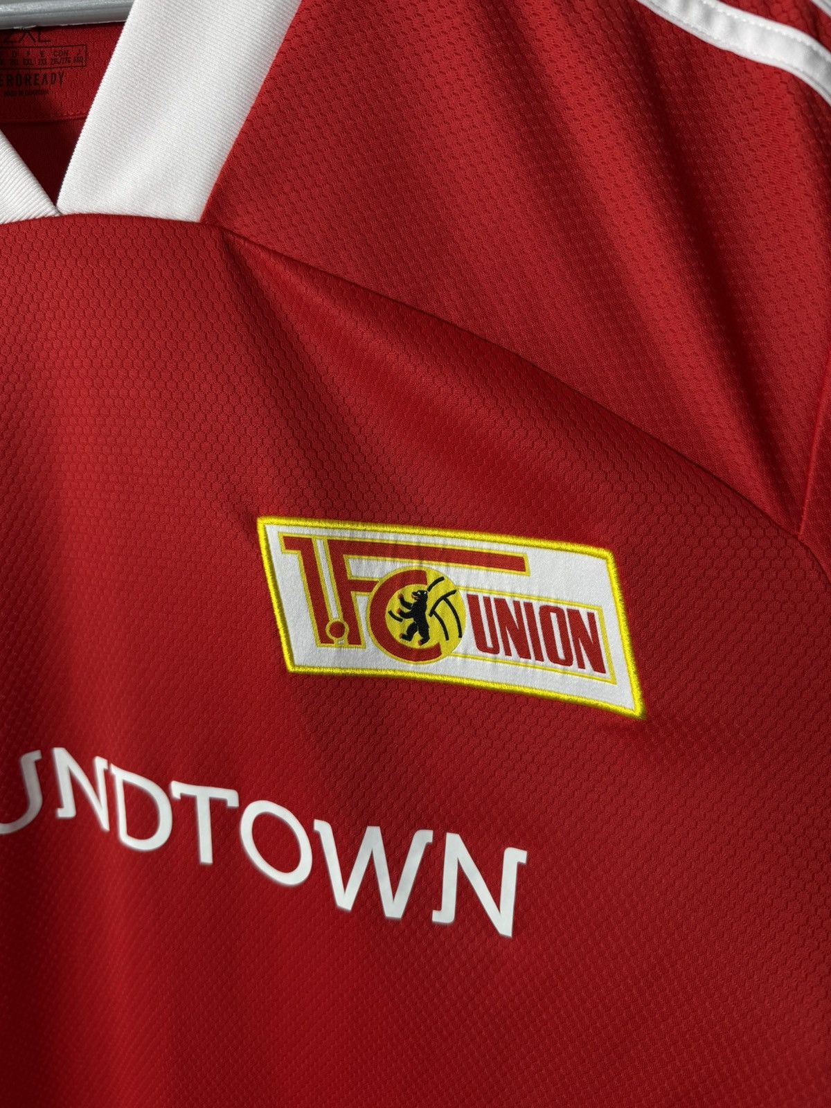 Adidas Adidas Union Berlin Jersey XXL Red Soccer Shirt Aroundtown Size US XXL / EU 58 / 5 - 6 Thumbnail