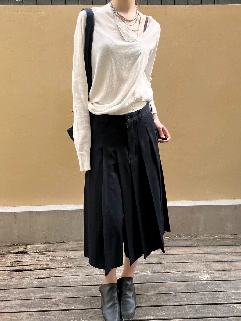 Comme des Garcons Comme Des Garcons size S Pleated culottes Size 24" / US 00 / IT 34 - 2 Thumbnail